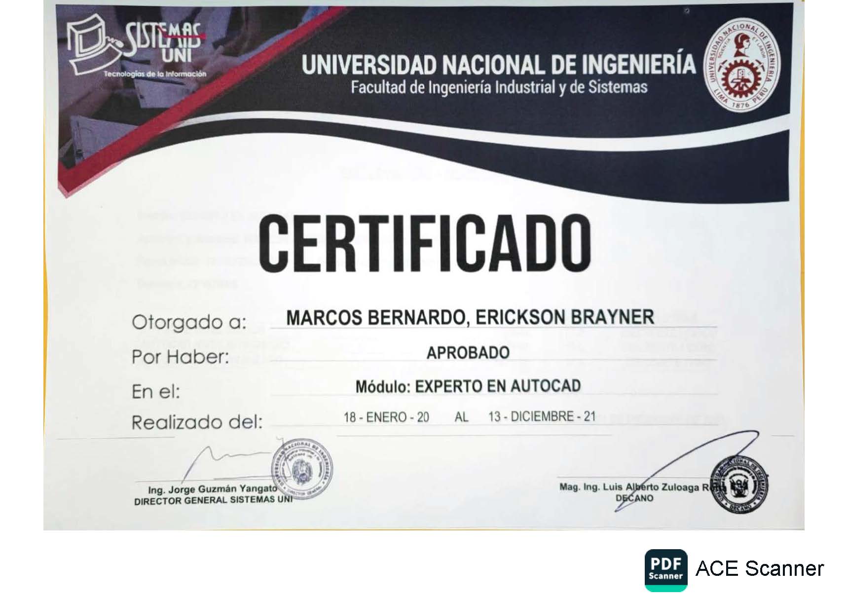 Certificado 1